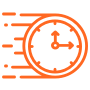orange clock icon