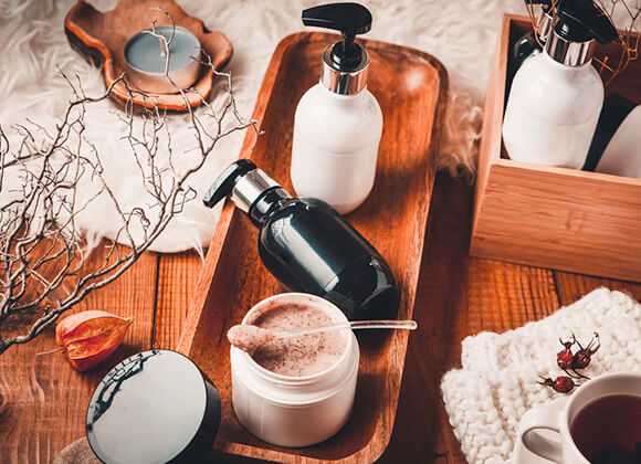 A set of personal care products