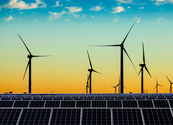 Solar and wind power