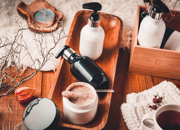 A set of personal care products
