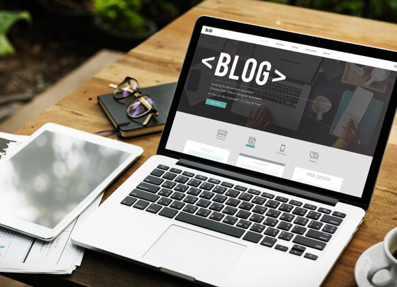 Blog page